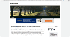 Desktop Screenshot of echoray.de